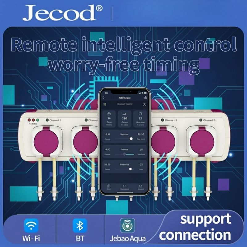 Reef Aquarium - ปั๊มจ่ายสารเคมีอัจฉริยะ ควบคุมผ่านแอพ WiFi Bluetooth, Jebao Aqua