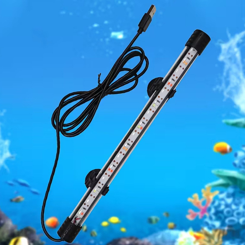 Aquarium Marine Lights - ไฟ LED สำหรับตู้ปลาแบบเสียบ USB ขนาด 17-47