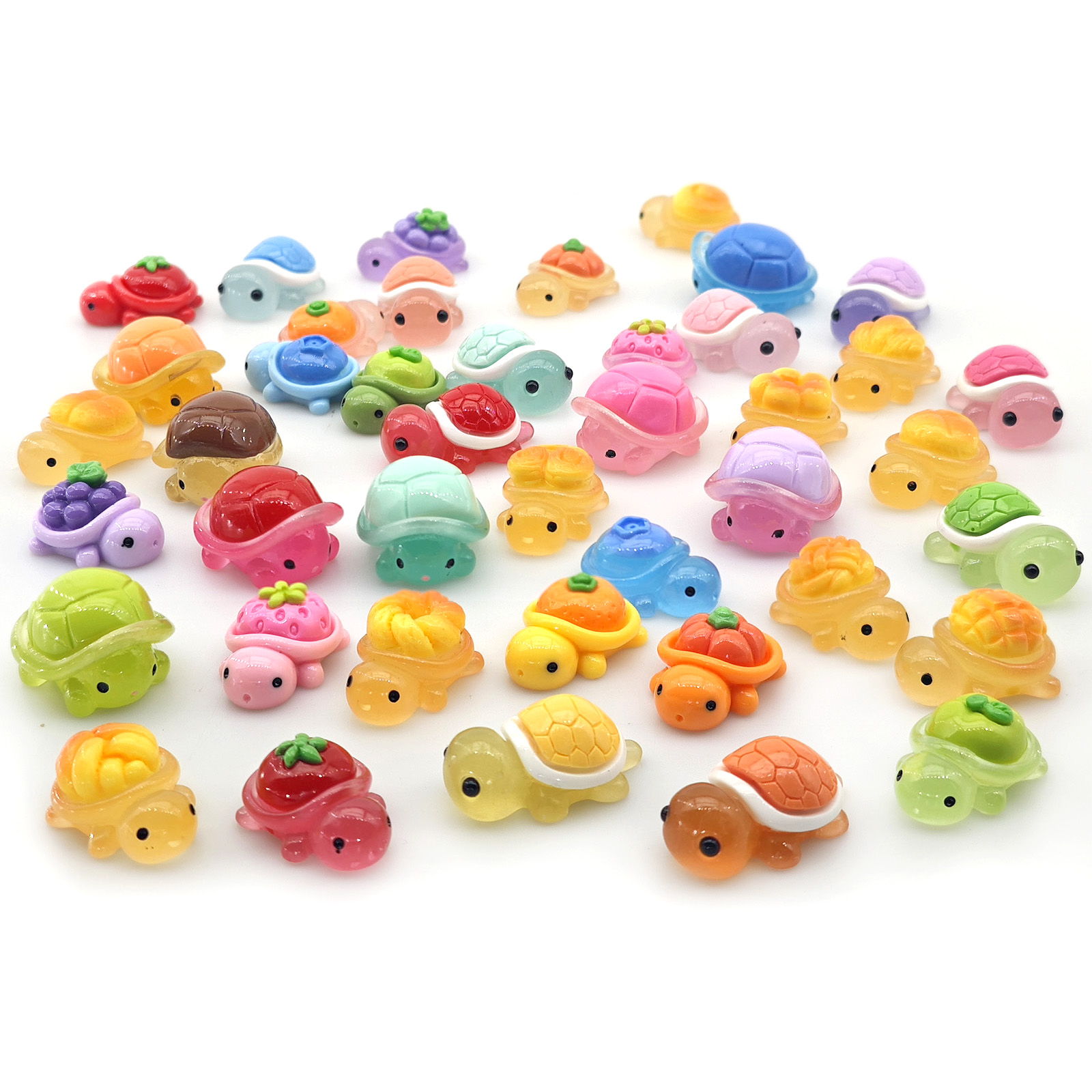 Marine Aquarium - Mini Ocean เรซิ่นเต่าสัตว์เล็กๆสัตว์ทะเล Figurines Marine Miniature