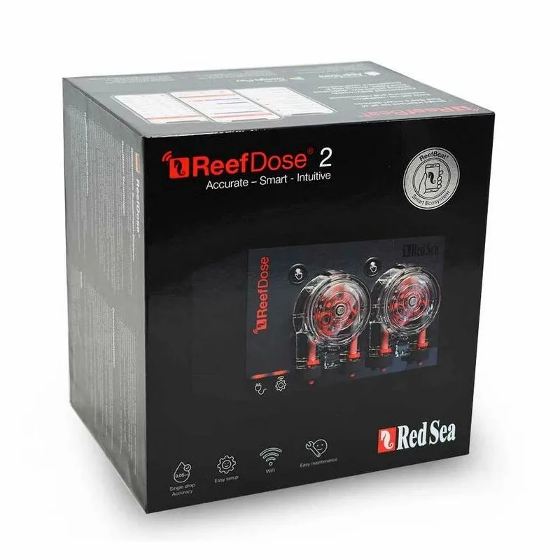 Saltwater Tank - ปั๊มป้อนปะการังอัตโนมัติ RedSea ReefDose Smart Doser สําหรับถังน้ําเค็มจับเวลาไร้สายการจ่ายสารอาหารรายวัน
