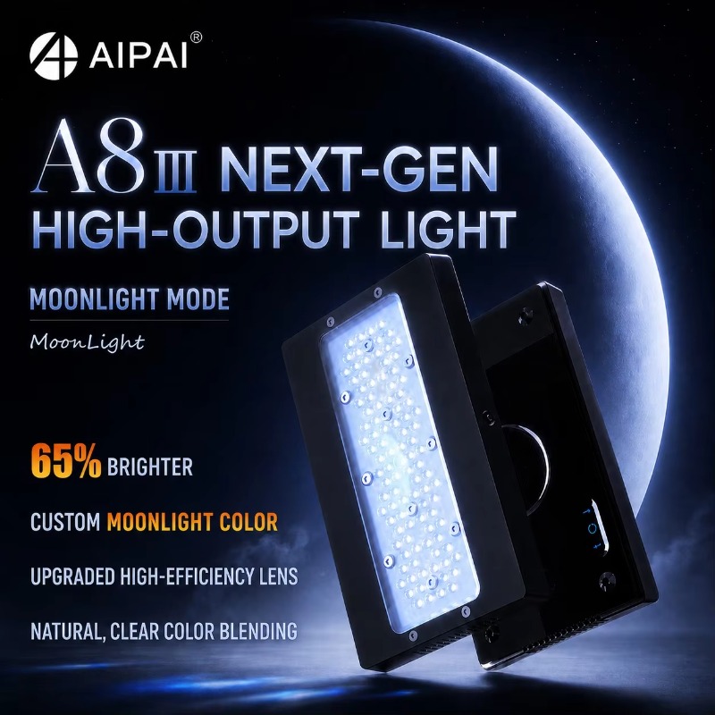 Aquarium Marine Lights - AIPAI A8 III ซีรีส์ A8SE/A8 Pro