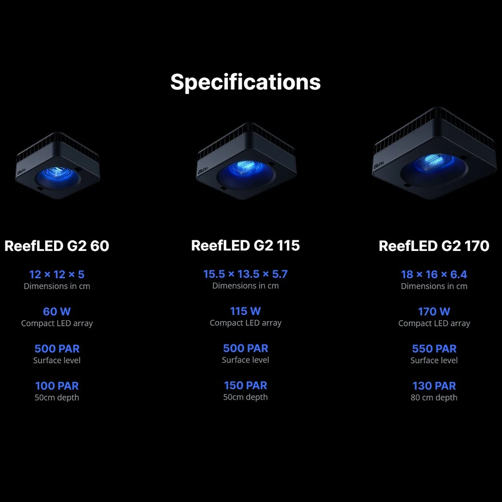 ไฟ LED สำหรับตู้ปลาทะเล RedSea - Reef Lighting บทวิจารณ์และราคา