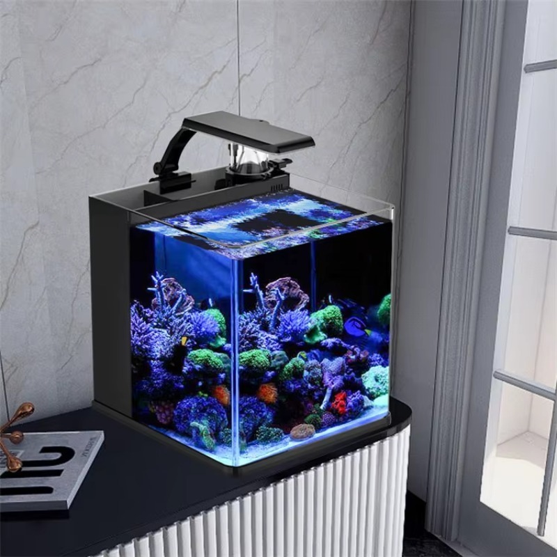 ตู้ปลาทะเลขนาดเล็กทำจากกระจกใส - Marine Aquarium Cube บทวิจารณ์และราคา