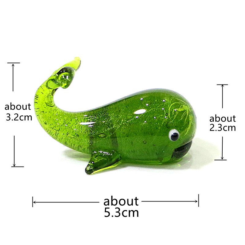 Murano แก้วปลาวาฬมินิรูปปั้นฟอ - Marine Aquarium บทวิจารณ์และราคา