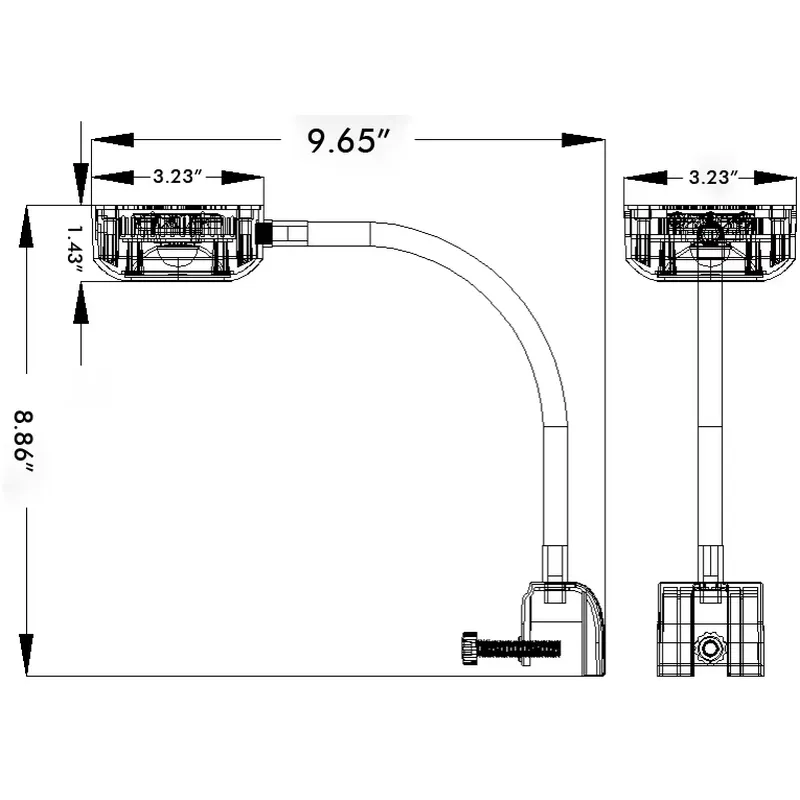 GAKO Q3 โคมไฟตู้ปลาพลาสติกเป็น - Aquarium Marine Lights บทวิจารณ์และราคา