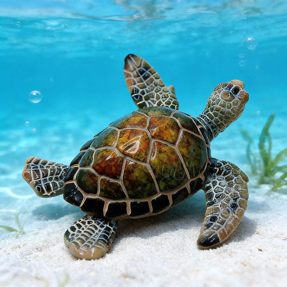 แม่พิมพ์ซิลิโคนเต่าทะเลมหาสมุท - Marine Aquarium Epoxy บทวิจารณ์และราคา