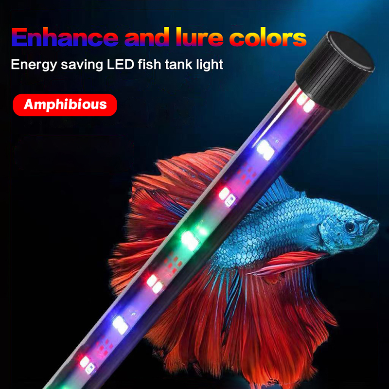 ไฟ LED สำหรับตู้ปลาแบบเสียบ US - Aquarium Marine Lights บทวิจารณ์และราคา