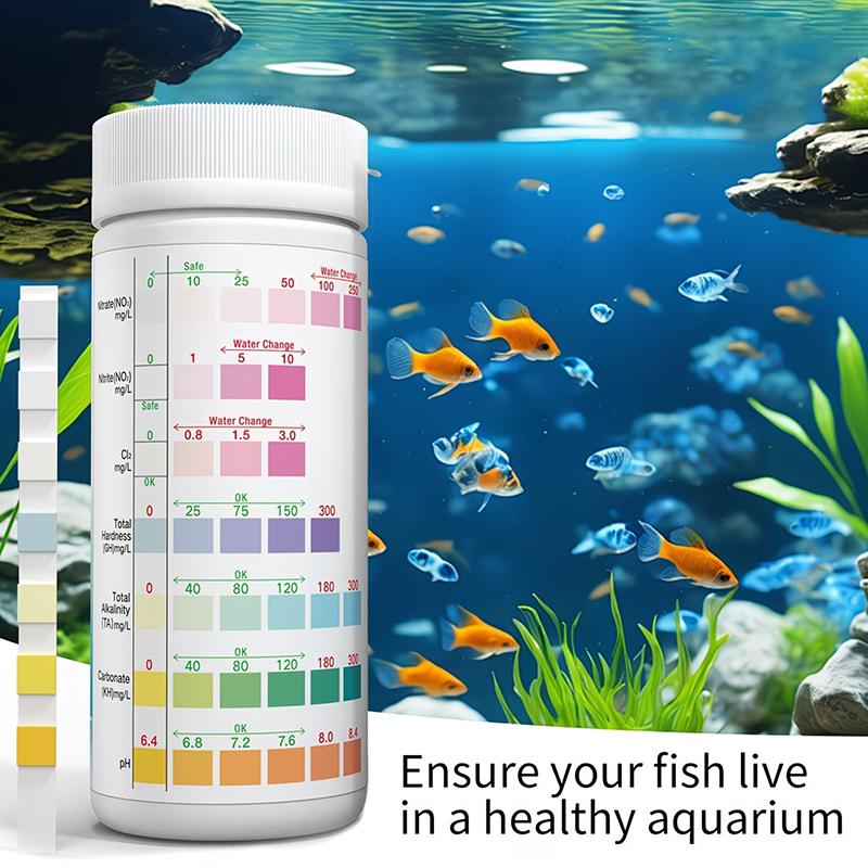 แถบตรวจวัดคุณภาพน้ำในตู้ปลา 8  - Reef Aquarium บทวิจารณ์และราคา