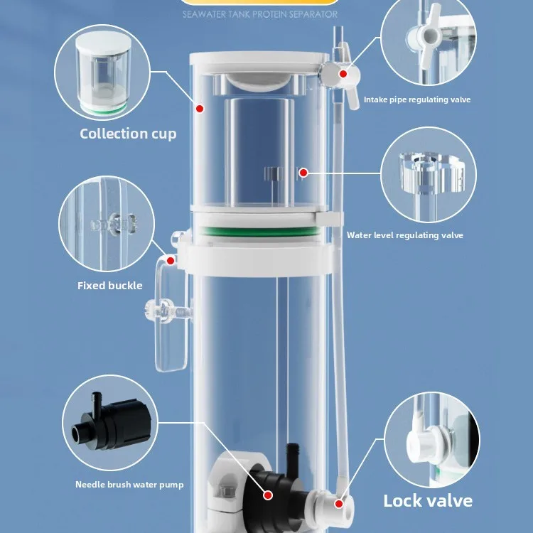 110V-240V เครื่องกรองโปรตีนขนา - Reef Tank Filter บทวิจารณ์และราคา