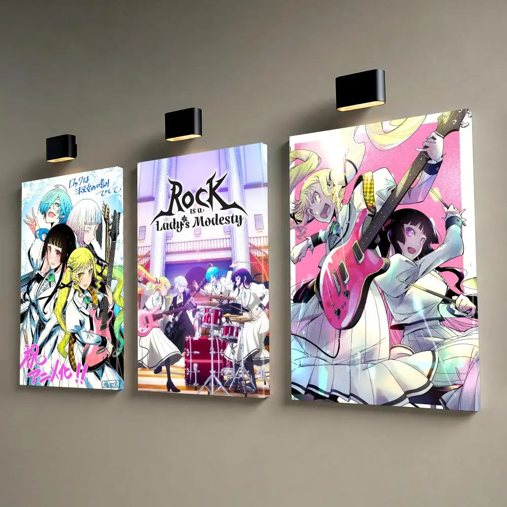 อาร์-ร็อค ภาพวาดติดผนังกรอบสวย - Live Rock บทวิจารณ์และราคา