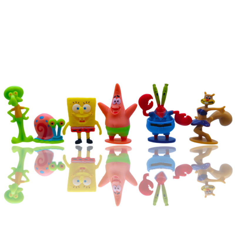 ของตกแต่งตู้ปลาสpongebob 6 ชิ้ - Marine Fish Tank บทวิจารณ์และราคา
