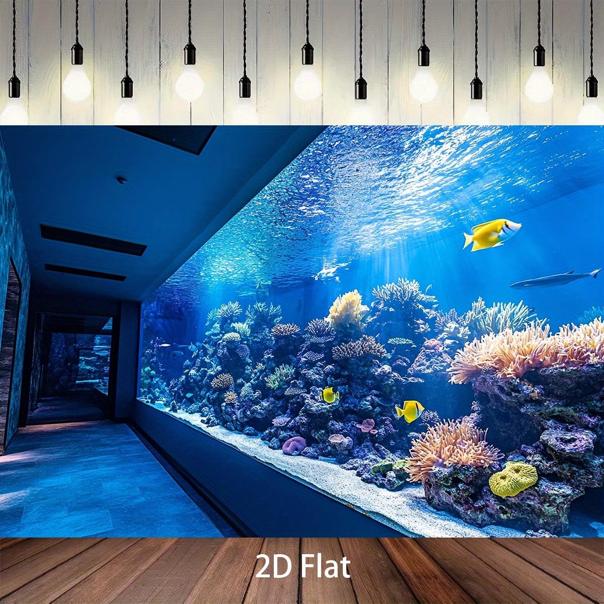 พรมแขวนผนังลายปะการังใต้น้ำสีส - Reef Aquarium บทวิจารณ์และราคา