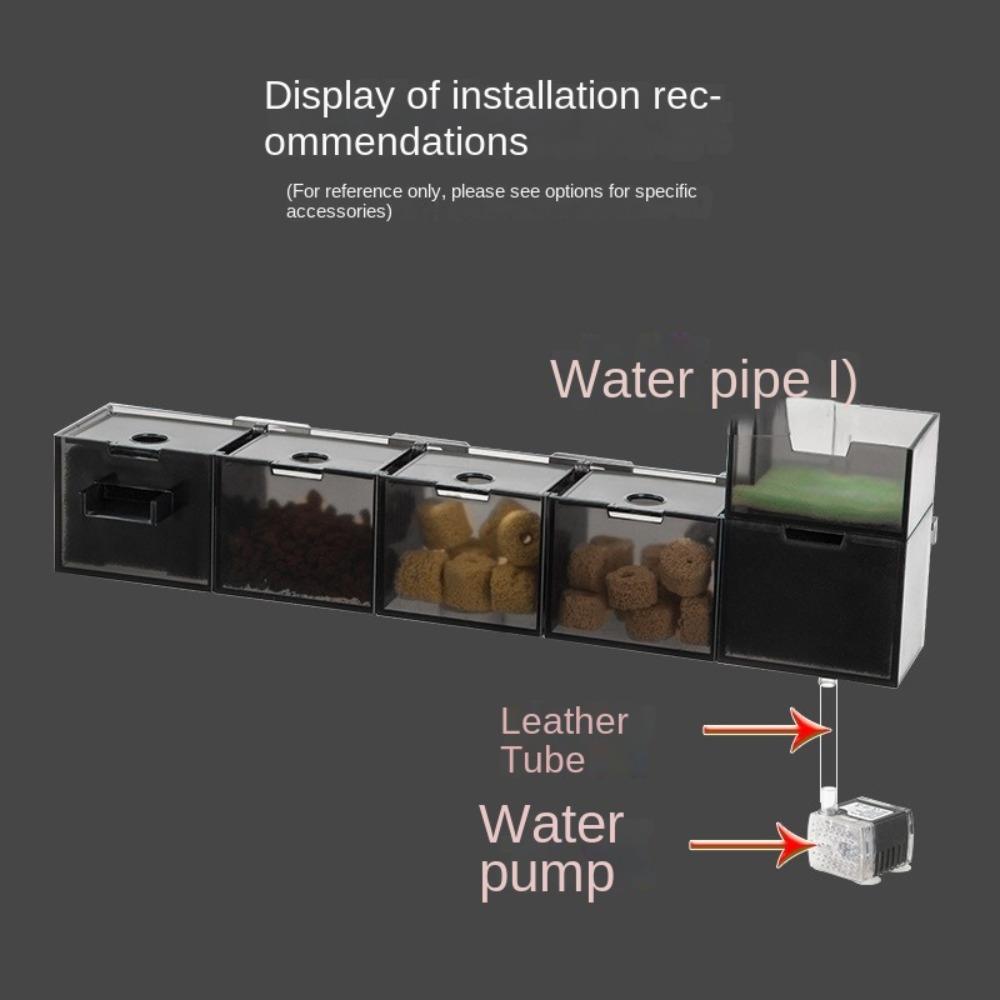 กล่องกรองน้ำตู้ปลาแบบสาม-in-หน - Reef Tank Filter บทวิจารณ์และราคา