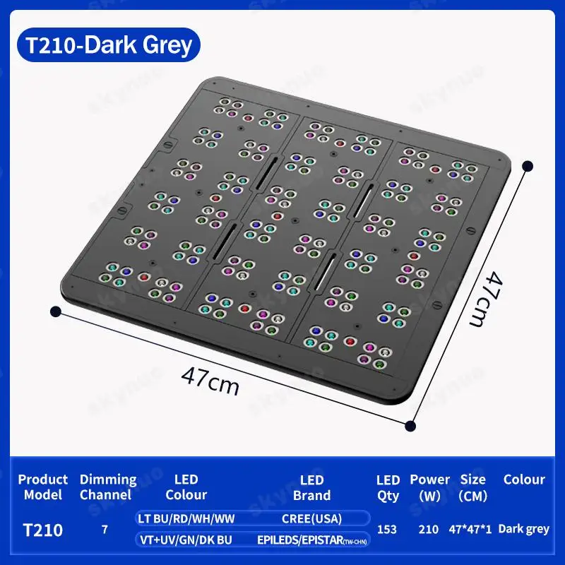 ไฟ TLF KASSRAY T210 210W แบบแผ - Reef Lighting บทวิจารณ์และราคา