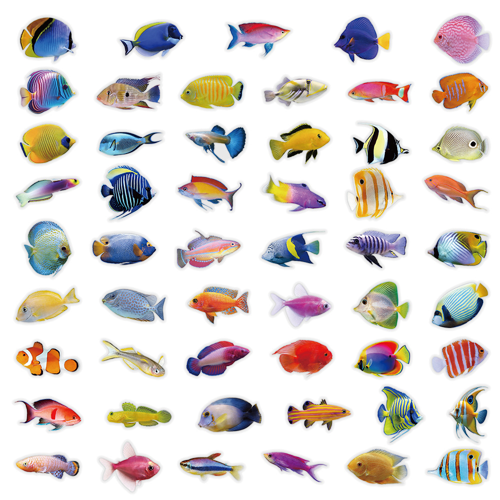 50-100PCS โปร่งใส PET ปลาปะการ - Marine Coral บทวิจารณ์และราคา