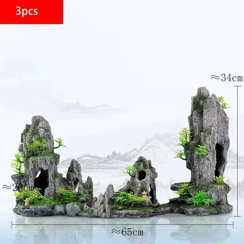 จัดส่งฟรี、ของตกแต่งตู้ปลา、อุปก - Marine Aquarium Epoxy บทวิจารณ์และราคา