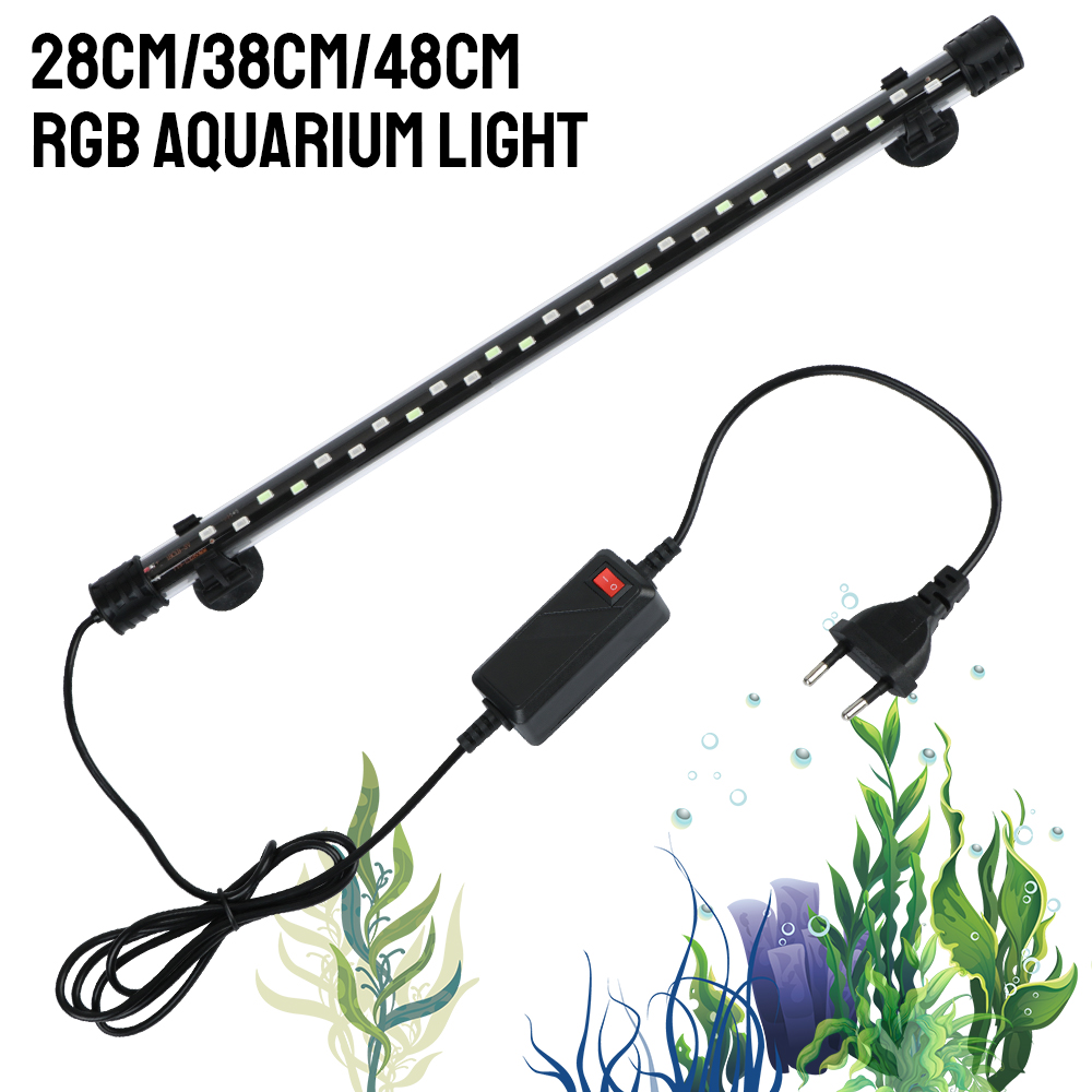 หลอดไฟใต้น้ำสำหรับตู้ปลาแบบ RG - Aquarium Marine Lights บทวิจารณ์และราคา