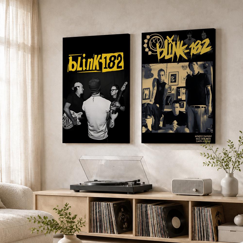 ร็อกแบนด์ B-Blink 182 ภาพวาดติ - Live Rock บทวิจารณ์และราคา
