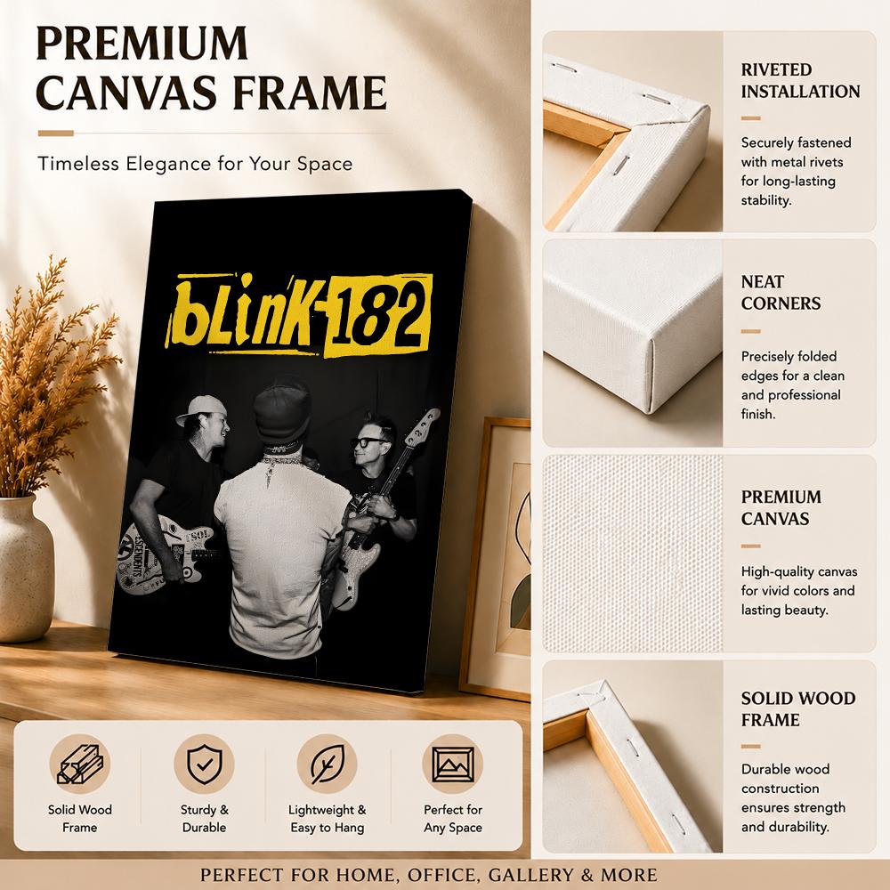 ร็อกแบนด์ B-Blink 182 ภาพวาดติ - Live Rock บทวิจารณ์และราคา