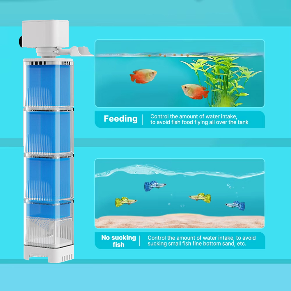 Aquarium ปั๊มกรองถังปลา Submer - Reef Tank Filter บทวิจารณ์และราคา