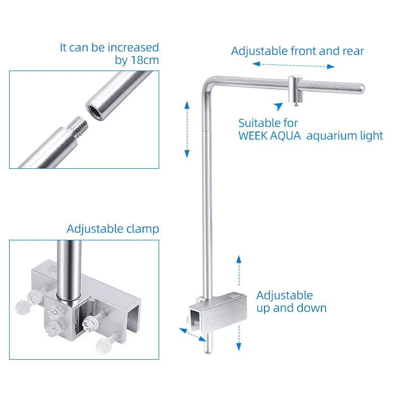 สัปดาห์ Aqua Light Stand Unive - Aquarium Marine Lights บทวิจารณ์และราคา